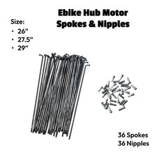 MTX Ebike Hub Motor Spokes and