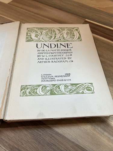 Undine 1909 friedrich la - friedrich,