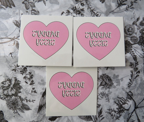 Adult temporary tattoo pink - tattoo,