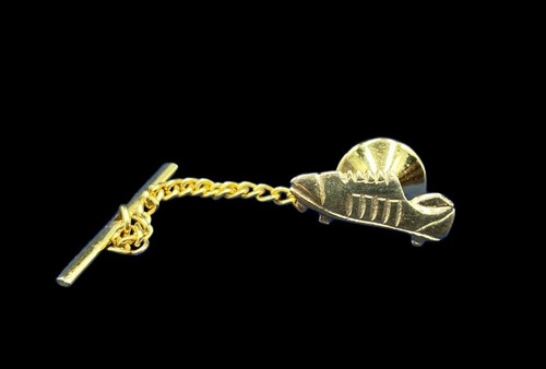 Football boot gold tone - football,