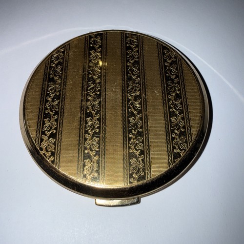 Vintage stratton compact gold - compact,