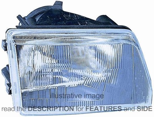 Lhd headlight fiat cinquecento - lhd,