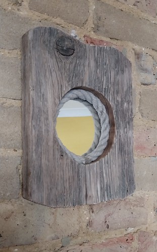 Porthole inspired driftwood - porthole,