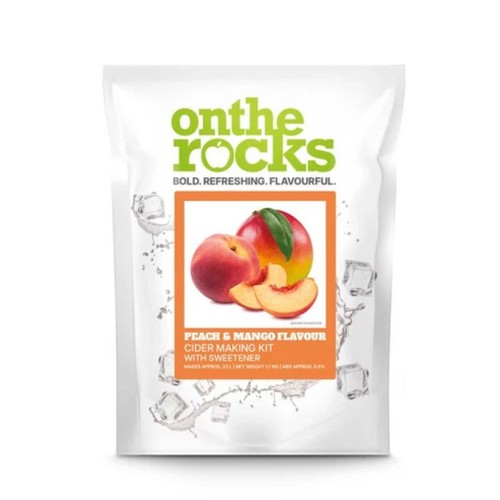 The rocks peach - on,