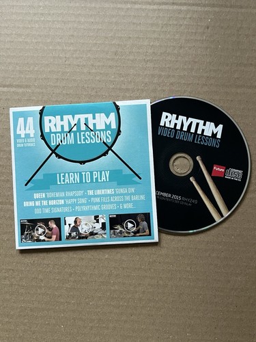 Rhythm drum lessons edition - lessons, 44
