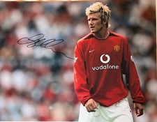 David Beckham Hand Signed Man