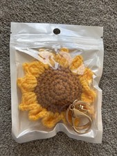 Sunflower Keyring crochet