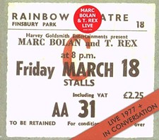 T-Rex - Live 1977 And In Conversation - T-Rex CD Q4VG The Cheap Fast Free Post