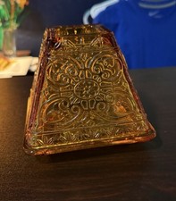 PartyLite Amber Glass Fairy