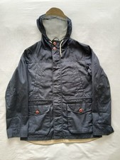 Musto Coat Womens Size XL Blue Hooded Jacket Mid Length Quality Brand Nautical 