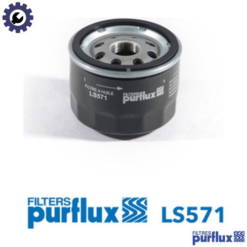 Oil filter ls571 - filter, renault