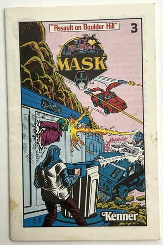 1985 kenner mask booklet - 1985,