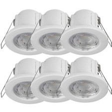 6X 5W Fire Rated LED Dimmable