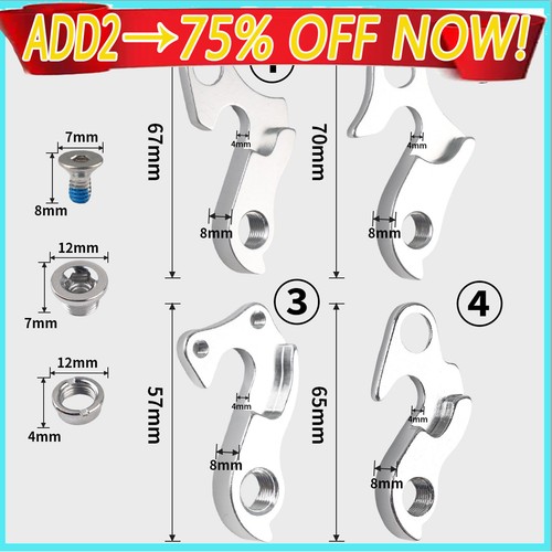 Rear gear derailleur hanger - rear,