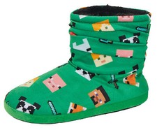 Minecraft Slipper Boots Kids