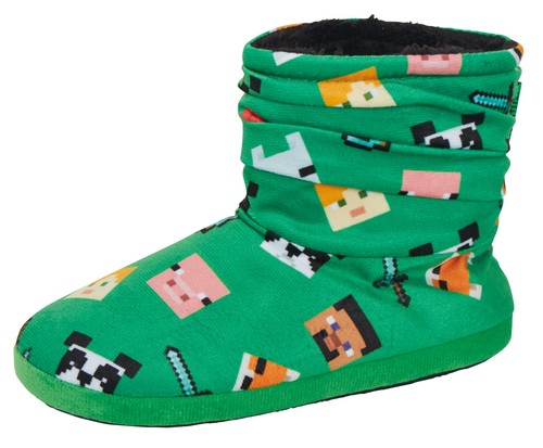 Minecraft slipper boots kids - boots,