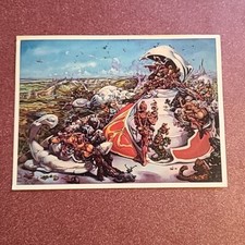 Postcard, Go Civilise The Savage Planets, Josh Kirby, 1st Repro 1981. Ayeguy.