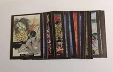 ROCKCARDS 1991 BROCKUM COMPLETE BASE STICKER SET OF 18 Iron Maiden Megadeth Ect 
