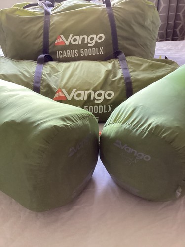 Vango icarus 500dlx tent - vango,