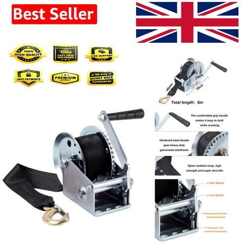 Heavy duty hand winch - heavy,