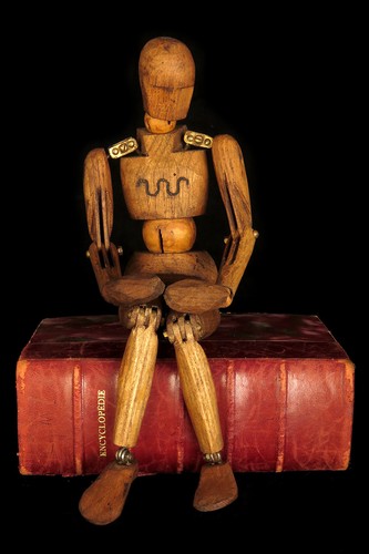 Antique artist display - antique,