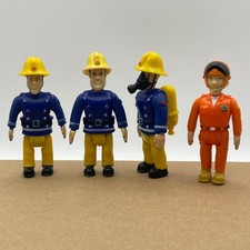 Fireman Sam Figures Bundle Sam Elvis Penny Morris Rescue Uniform Toy b5