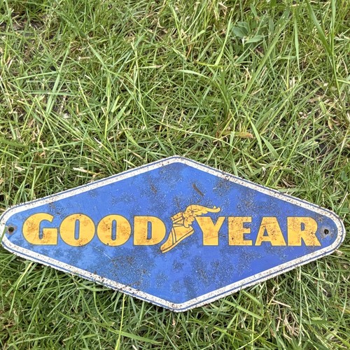 Goodyear blue yellow diamond - blue, &