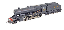 Hornby OO Gauge LMS 8F Class Black Color 2-8-0 8193 Loco Tender Tested Runner.