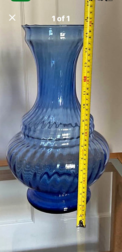 Vintage large cobalt blue - vintage,