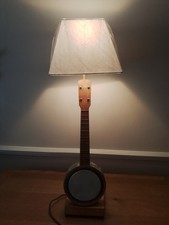 Ukulele Banjo Table Lamp