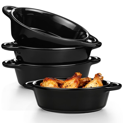 Oval ceramic baking dishes 4 - dishes,,