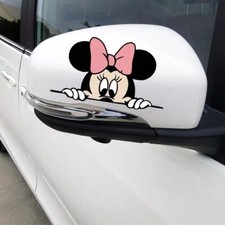 2x car sticker MINNI DISNEY stick comic motorcycle scooter tuning home 14X8cm