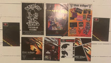 9 X MERCHANDISE/RAVE FLYERS
