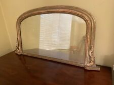 vintage overmantle mirror