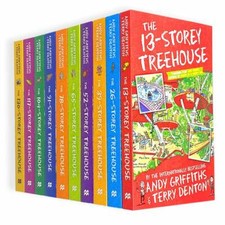 The Treehouse Collection 10 Books Box Set By Andy Griffiths | Andy Griffths NEW