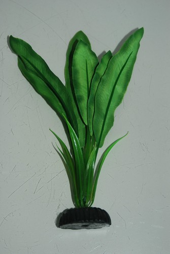 Aquarium silk plant - silk,