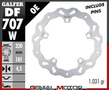 Galfer front brake disc wave - disc,