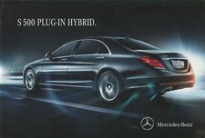 CAR BROCHURE - MERCEDES-BENZ S 500 PLUG-IN HYBRID - OCTOBER 2014