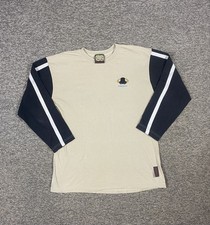 Black Beige And White Dready Top Size Large 