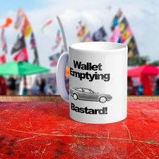 Large B'stard Mug - Vauxhall Calibra 16v Turbo 4x4 Opel Colour Choice Gift Gift