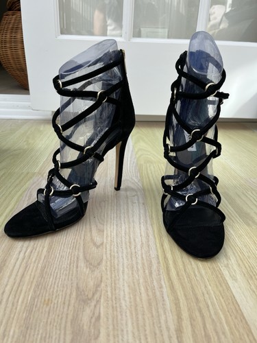 Dune memphis black - black, suede