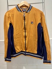 FILA Vintage White Line MK1 Settanta Track Top Gold/Navy Size (more Medium)