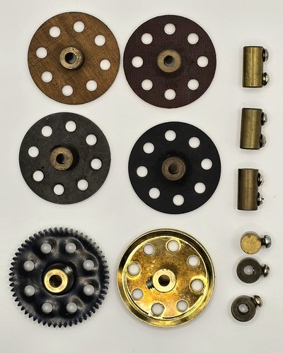 Meccano set solid brass - set,