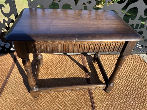 Vintage jacobean oak wooden - vintage,