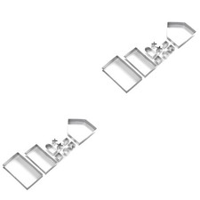2 Pack Biscuit Molds Christmas Cookie Stainless Steel Chocolate