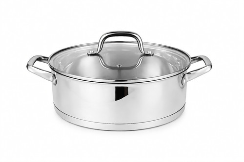 Stainless steel casserole - stainless,