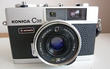 konica c35 automatic camera