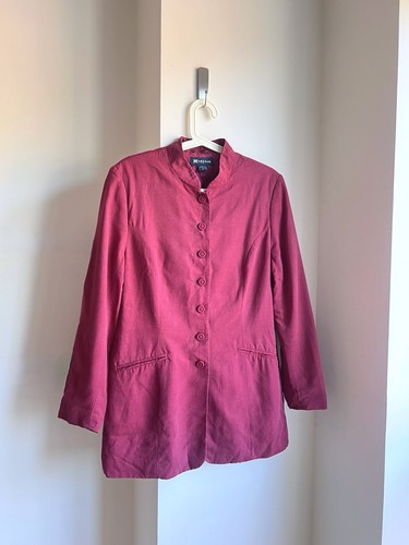 Vintage monsoon 90s red silky - vintage,