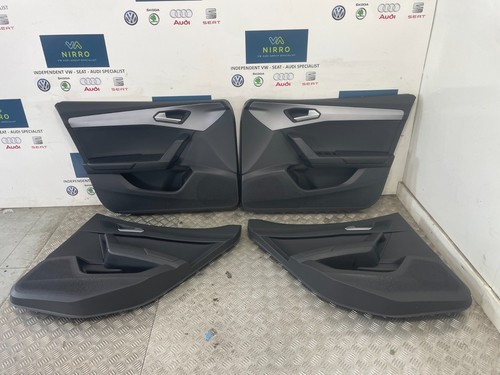Seat leon half leather door - fr,