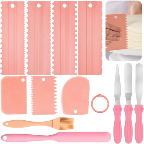 12pcs cake decorating scraper - 12pcs,